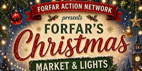 Christmas Market 🎄 at The Cross, Forfar