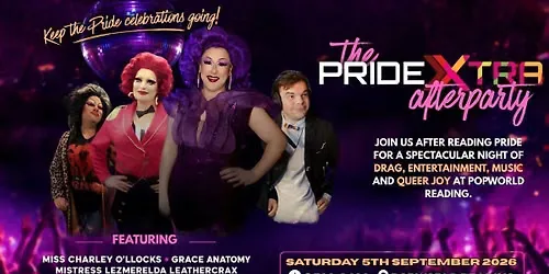 PrideXTRA After party at Popworld - Reading