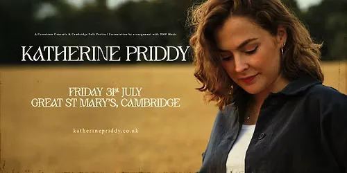 Katherine Priddy at Great St Mary's, Cambridge at Great St Mary's, The University Church, Cambridge