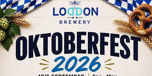 Oktoberfest 2026 at Loddon Brewery at Secret Venue Reading Town Centre