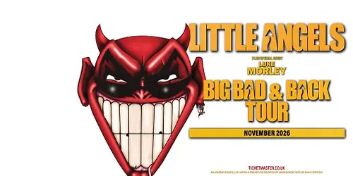 Little Angels with Special Guest Luke Morley at KK'S Steel Mill - Live Music