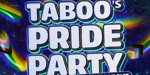 TABOO'S PRIDE PARTY: The Official Belfast Pride After Party *Tix On Sale Now! at The Telegraph Building