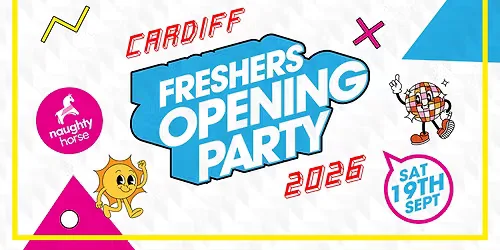 Cardiff MET Freshers Opening Party - St Marys Street [Refundable]
