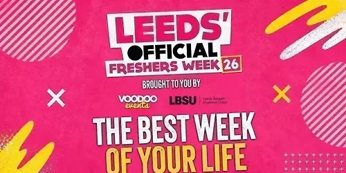 Leeds' Official Freshers Wristband 2026 (WEEK ONE 13TH-22ND September))