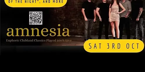 AMNESIA – Euphoric Clubland Classics Played 100% Live at Daresbury Showground