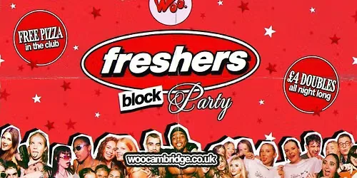 ANGLIA RUSKIN FRESHERS 2026 💋 BLOCK PARTY at MASH