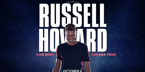 Russell Howard at Swansea Arena at Aurora PROSTIR Studio