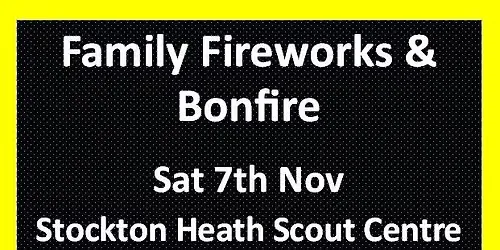 Family Fireworks & Bonfire