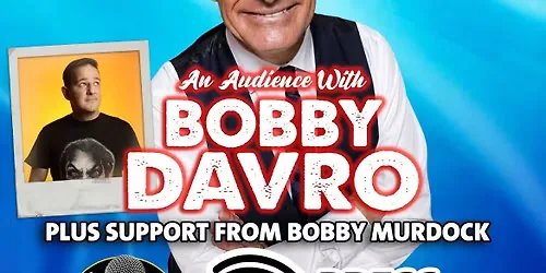 An Audience With Bobby Davro at Daresbury Showground