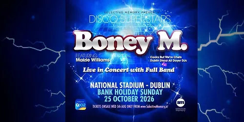BONEY M. - Live in Dublin - National Stadium - by Selective Memory at National Stadium, Dublin