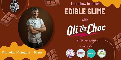 Edible Slime Workshop with Oli The Choc at Warrington Market