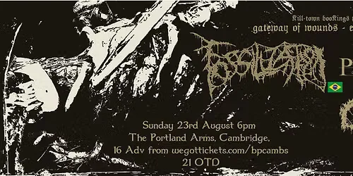 Fossilization (Brazil) / Phobocosm (Canada) / Consecration