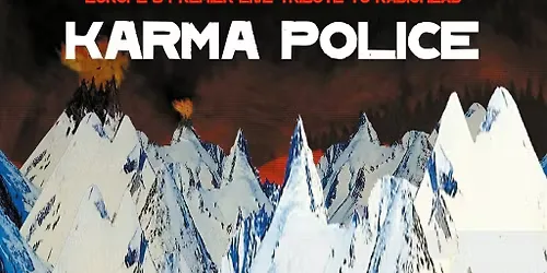 KARMA POLICE - Warrington - Fri 11th Sept - Irish Club (Tribute) at The Irish Club