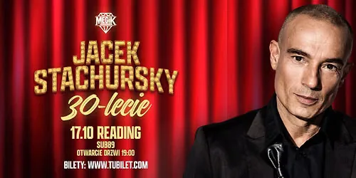 Jacek Stachursky 30-lecie Reading ❤️