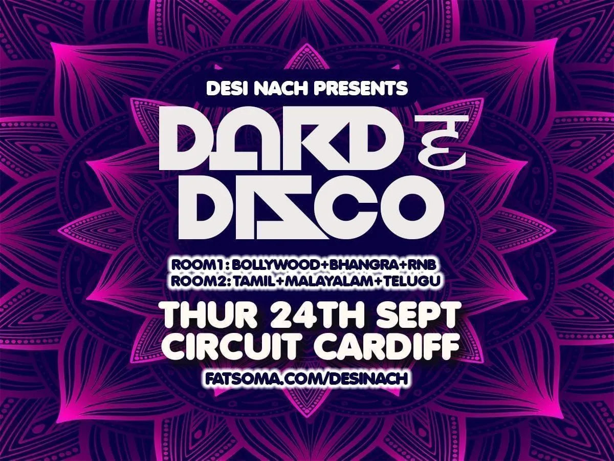 Dard E Disco Thurs 24th Sept @ CIRCUIT Cardiff at CIRCUIT Cardiff
