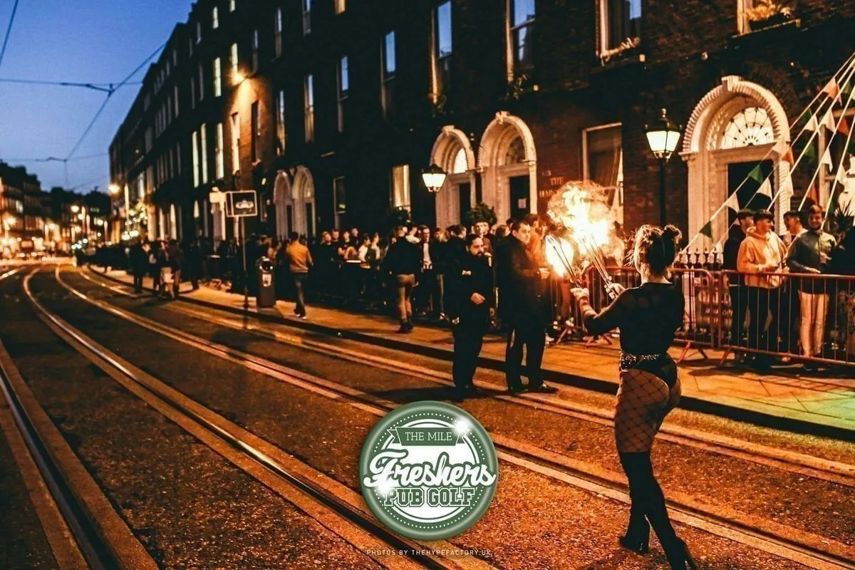 Dublins Biggest Welcome Party// The Mile Freshers Pub Golf 2026 - - Presented by WKD at Starts at Dtwo Nightclub and includes multiple venues in a tour