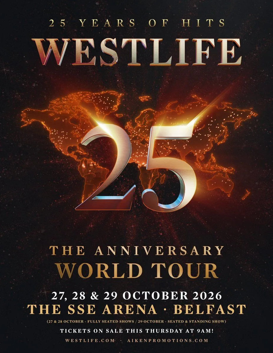 Westlife 25: The Anniversary World at Utilita Arena Cardiff