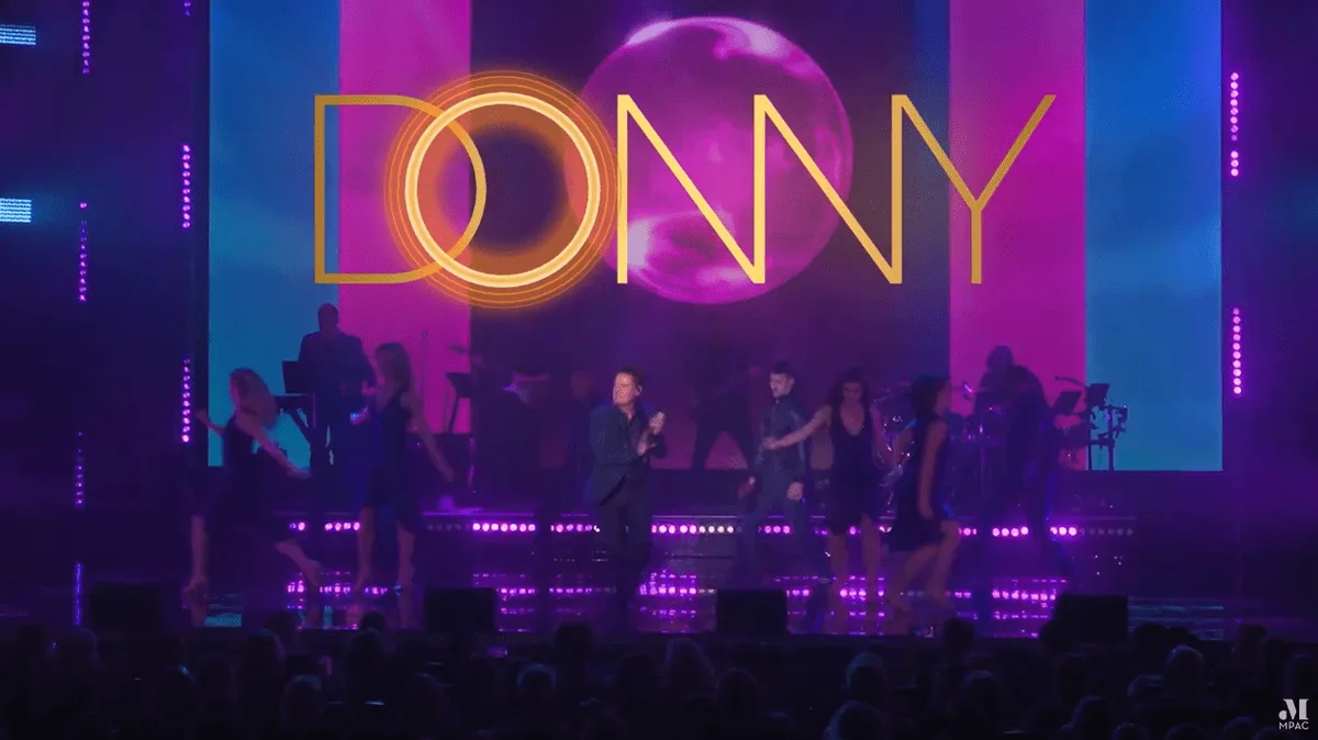 Donny Osmond at Utilita Arena Cardiff