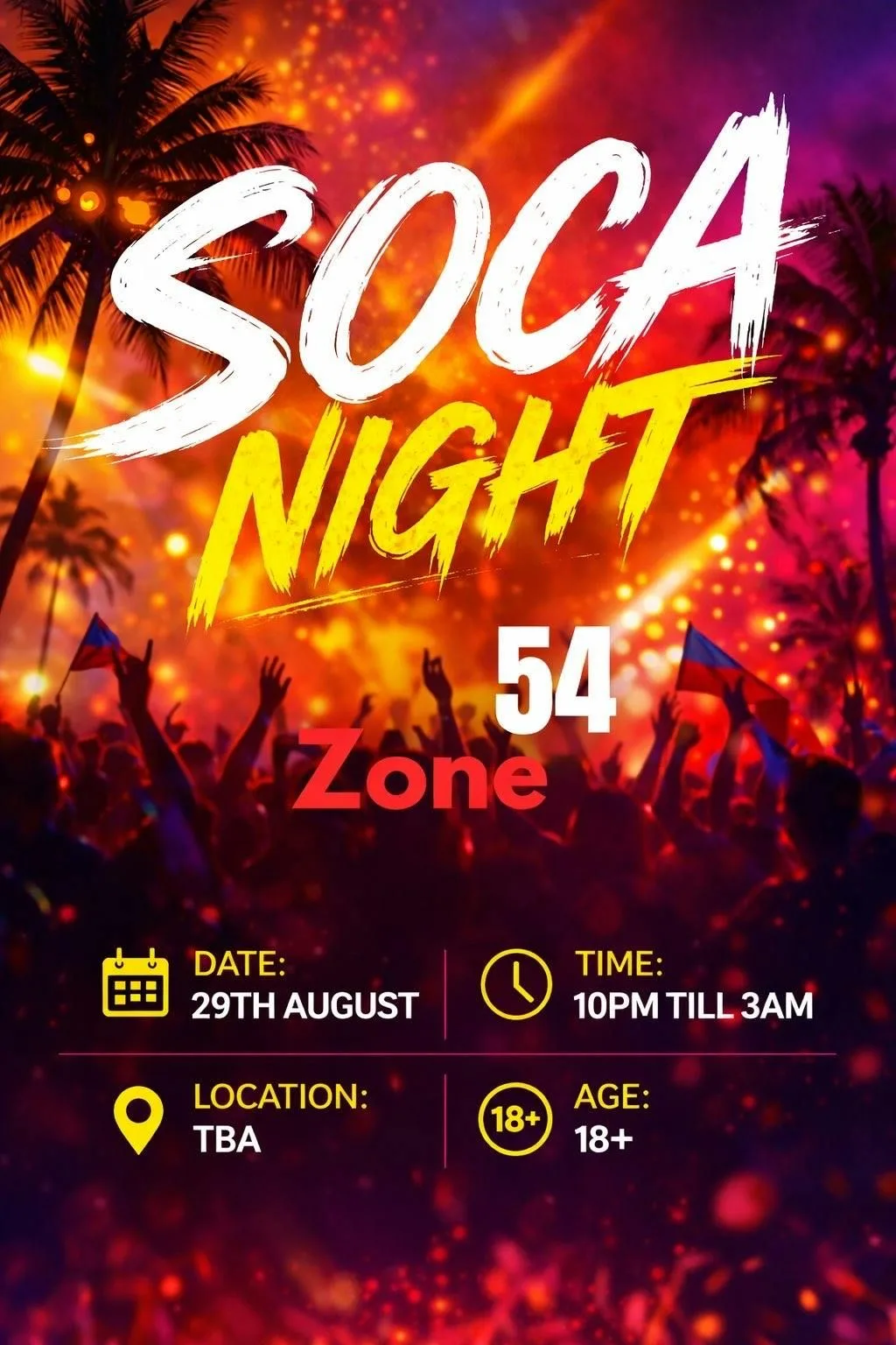 Soca Night(Leeds) at TBA