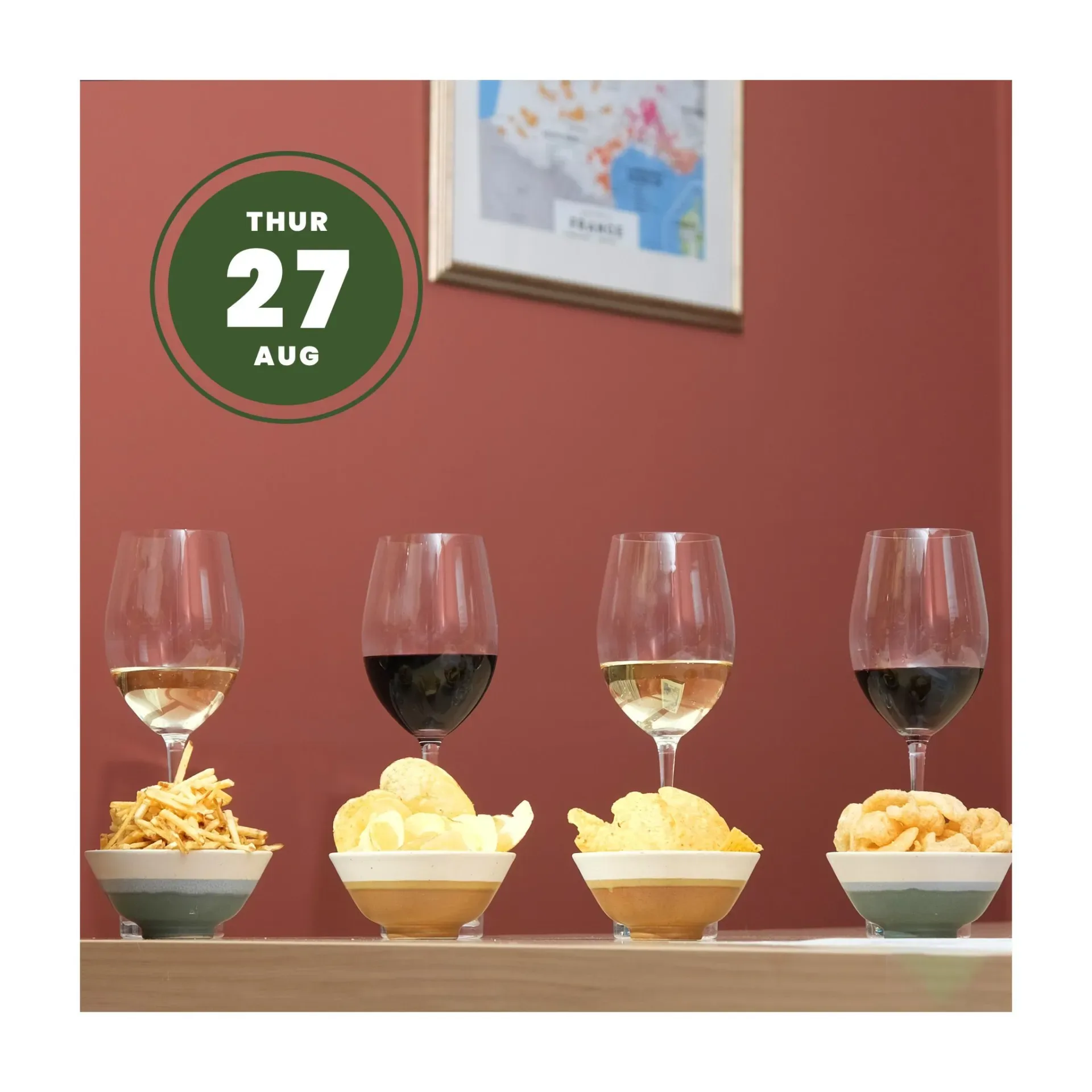 Fine Wine & Crisps Masterclass at Spy Wines & Spirits