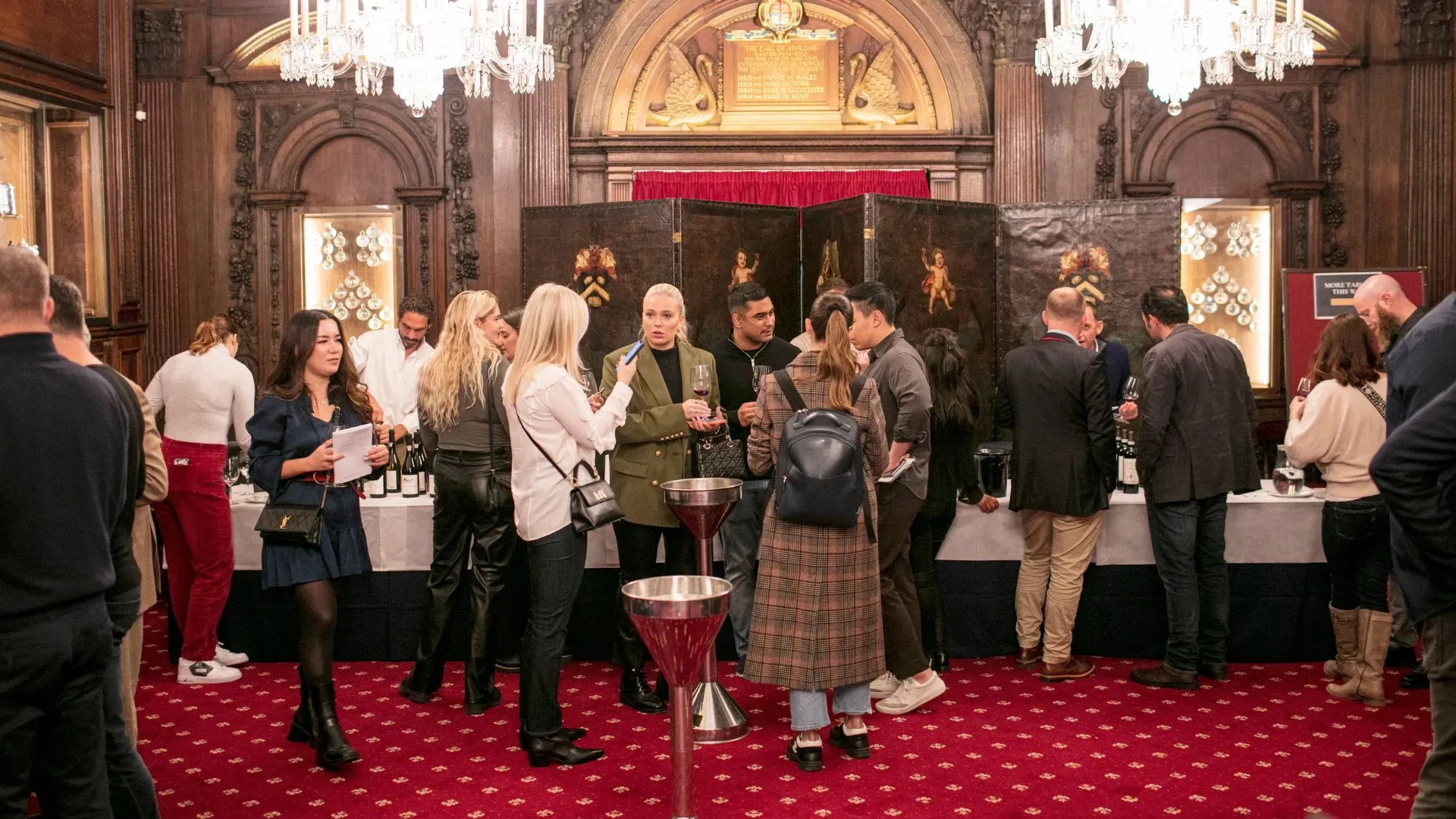 Davy’s Autumn Tasting at Vintners’ Hall at Vintners’ Hall