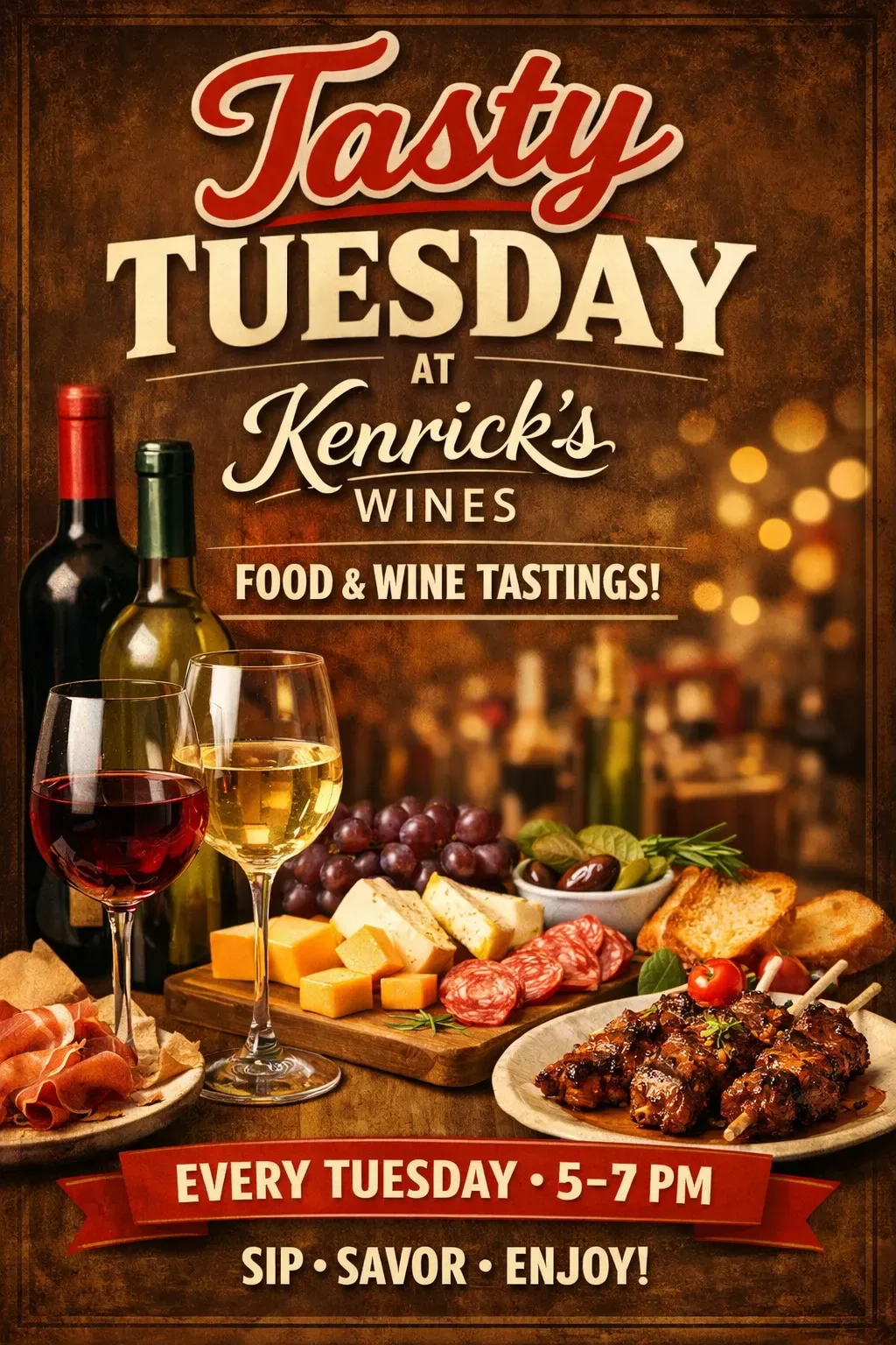 Tasty Tuesday: Taste Wine with Confidence at Kenrick's Wine Merchant