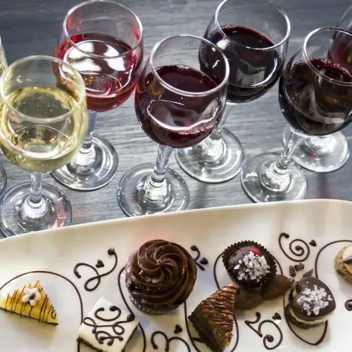 Chocolate and Wine Matching at The Scrandit