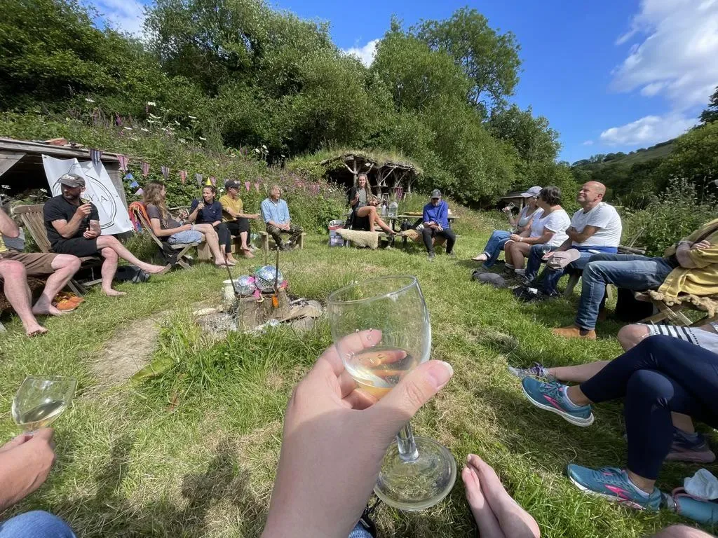 Wild Wine Tasting at Polcoombe