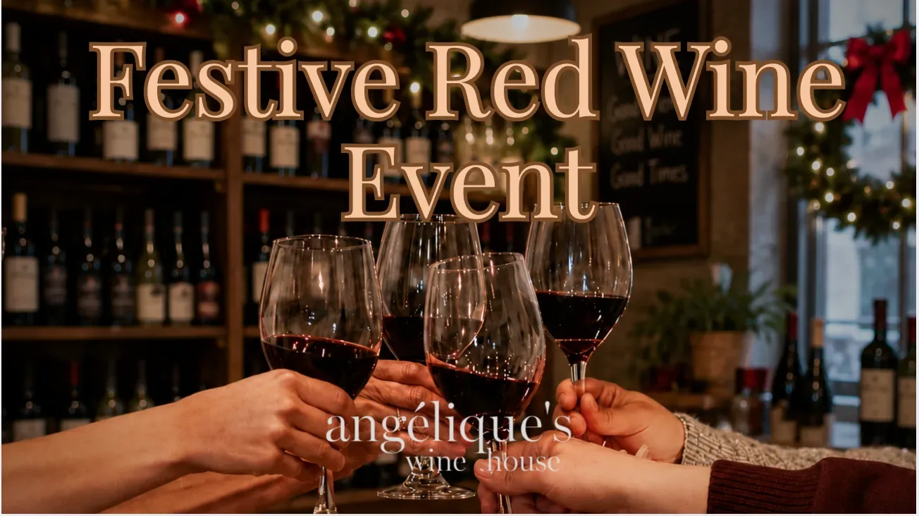 Festive Red Wine Event at Angélique's Wine House