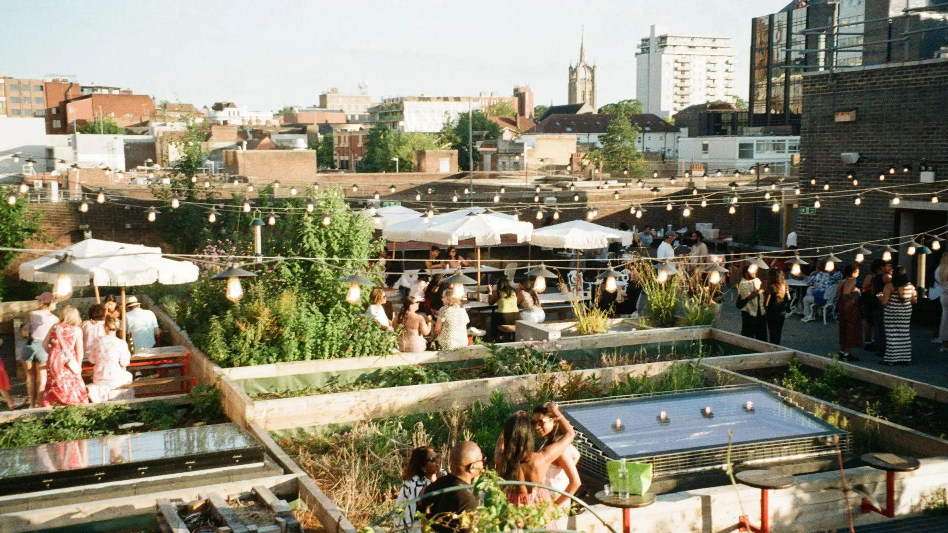 Rooftop Wine Tasting in Sutton