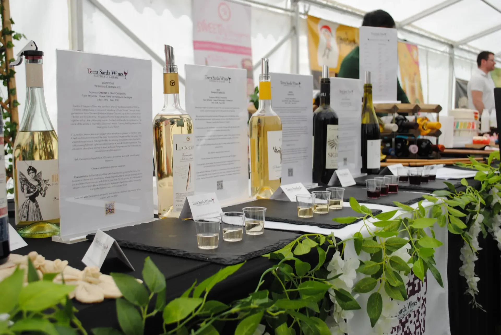 Cheers to 100 Years! The wine of Sardinia's Blue Zone at Temple Newsam Food Festival at Temple Newsam Food Festival