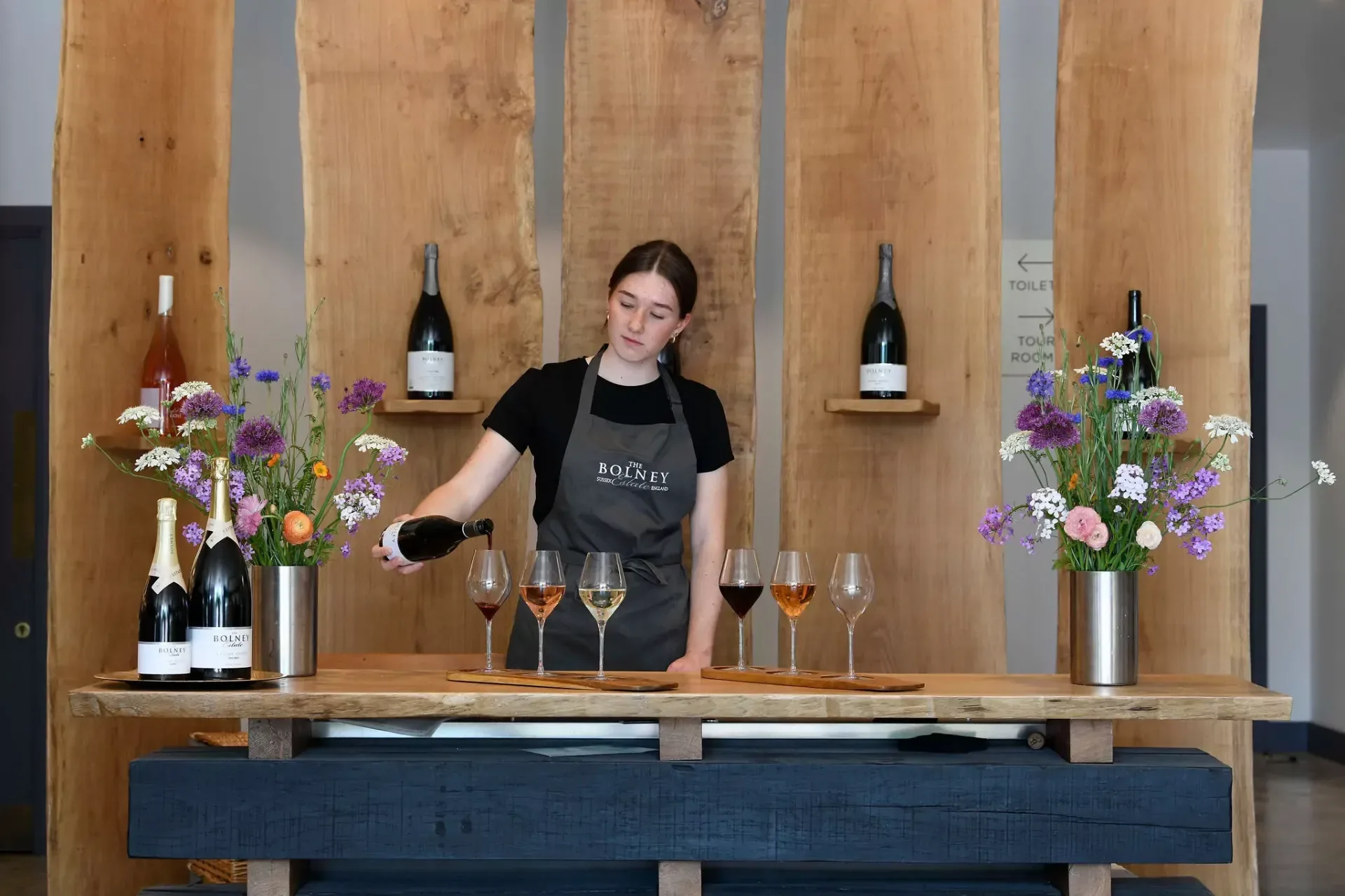 Grape to Table Tasting at Bolney Wine Estate