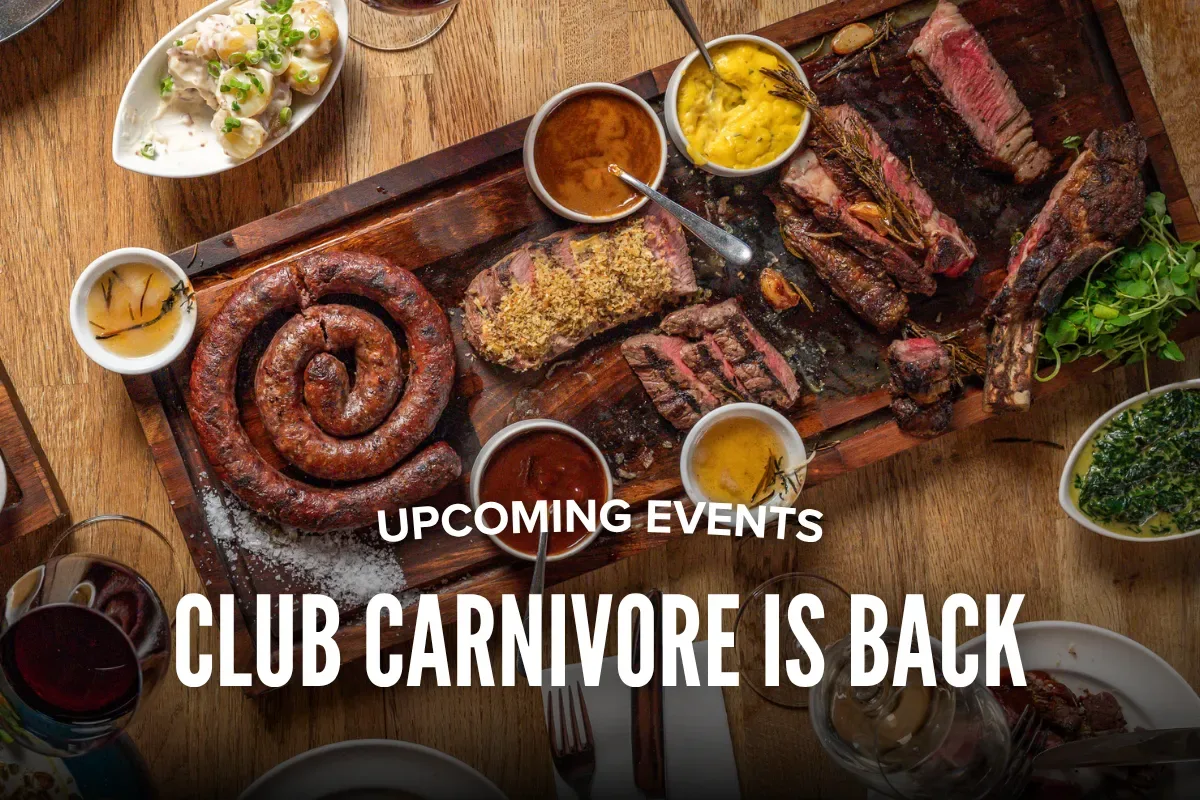 Club Carnivore 2026: Red Meat, Red Wine, Big Bottles at Vivat Bacchus Farringdon
