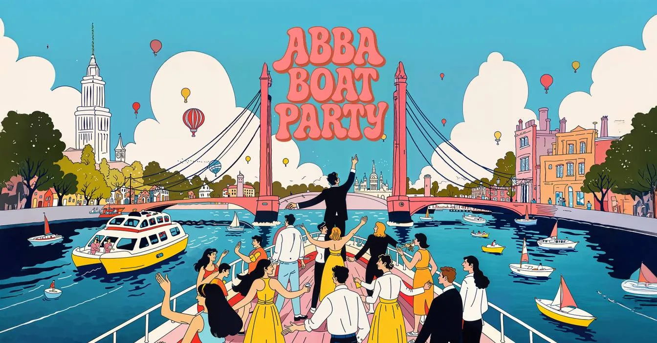 The ABBA Boat Party London - 12th September 2026 at Thames Leisure
