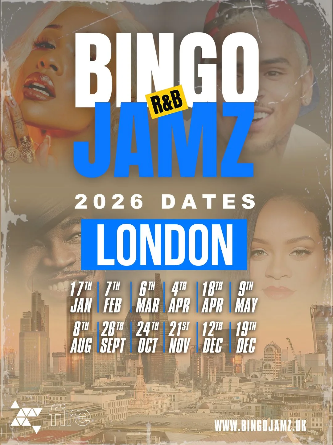 Bingo Jamz London | October 24th 2026