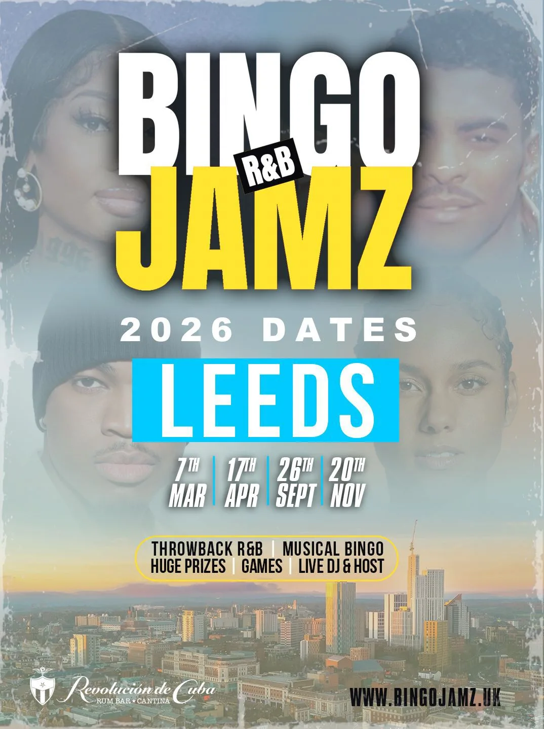 Bingo Jamz Leeds at Revolución de Cuba Leeds