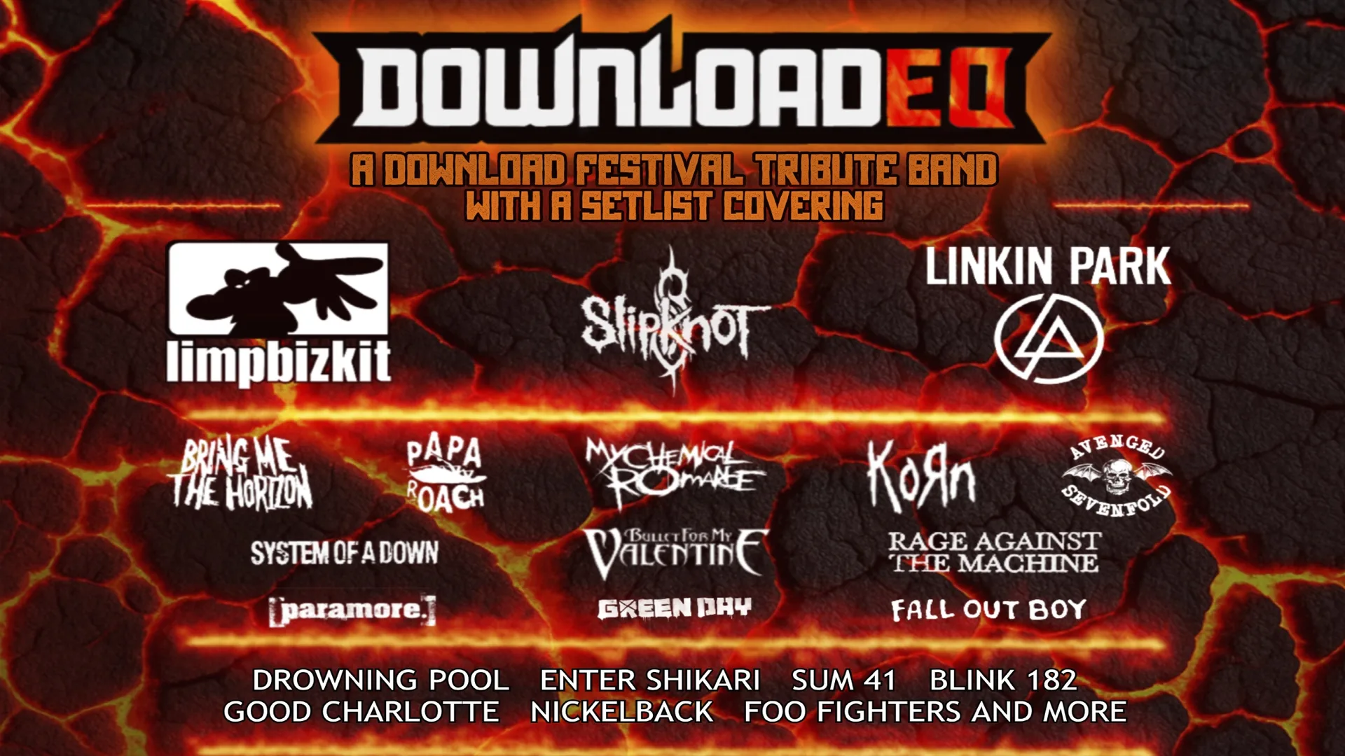 🤘🏼 DOWNLOADED – Download Festival Tribute at The Buttermarket
