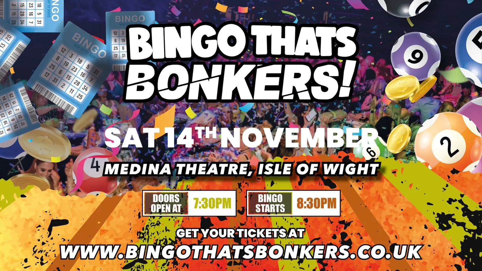 Bingo Thats Bonkers - Isle of wight at 1Leisure Medina Theatre