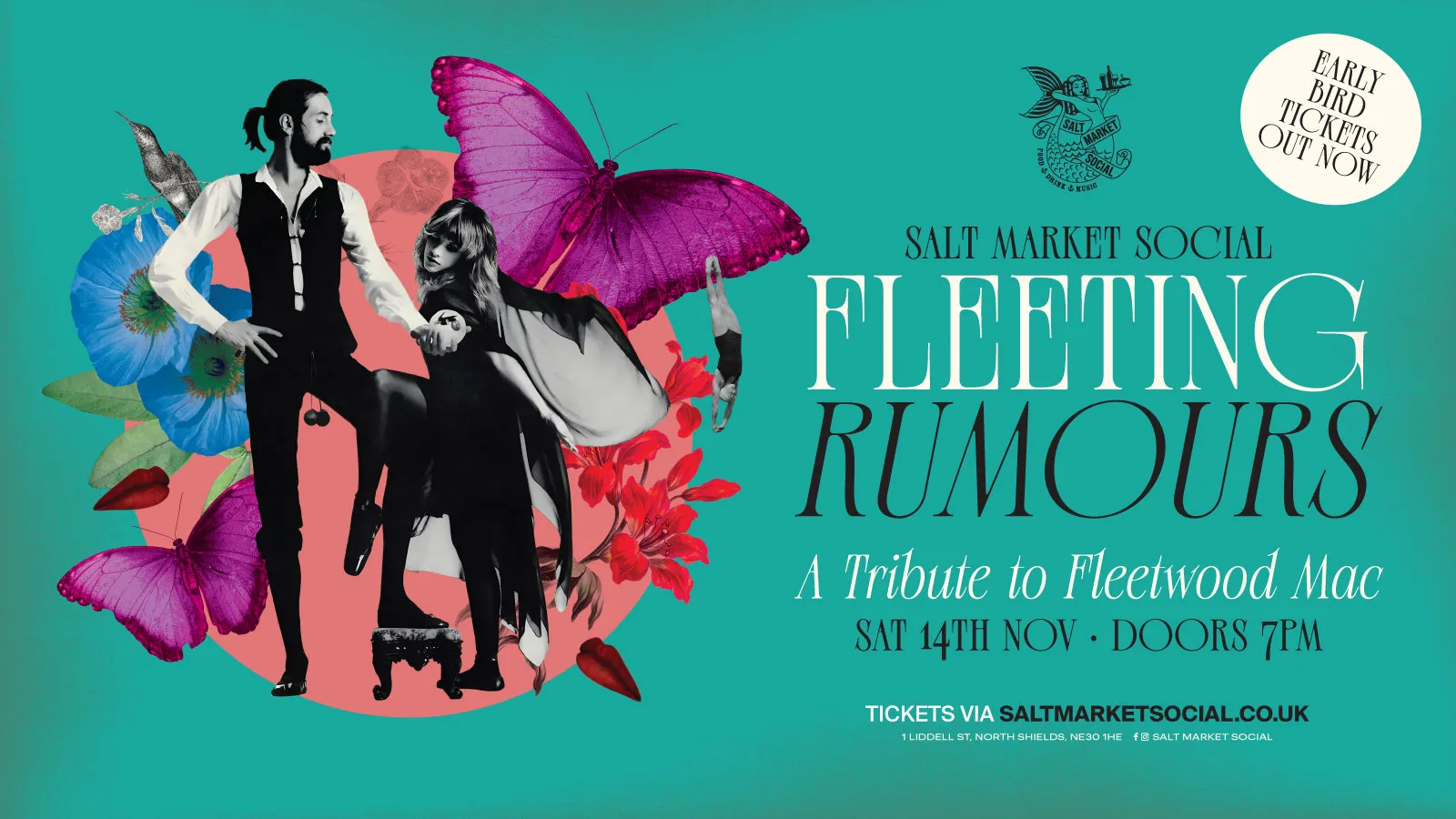 FLEETING RUMOURS | FLEETWOOD MAC TRIBUTE at Salt Market Social