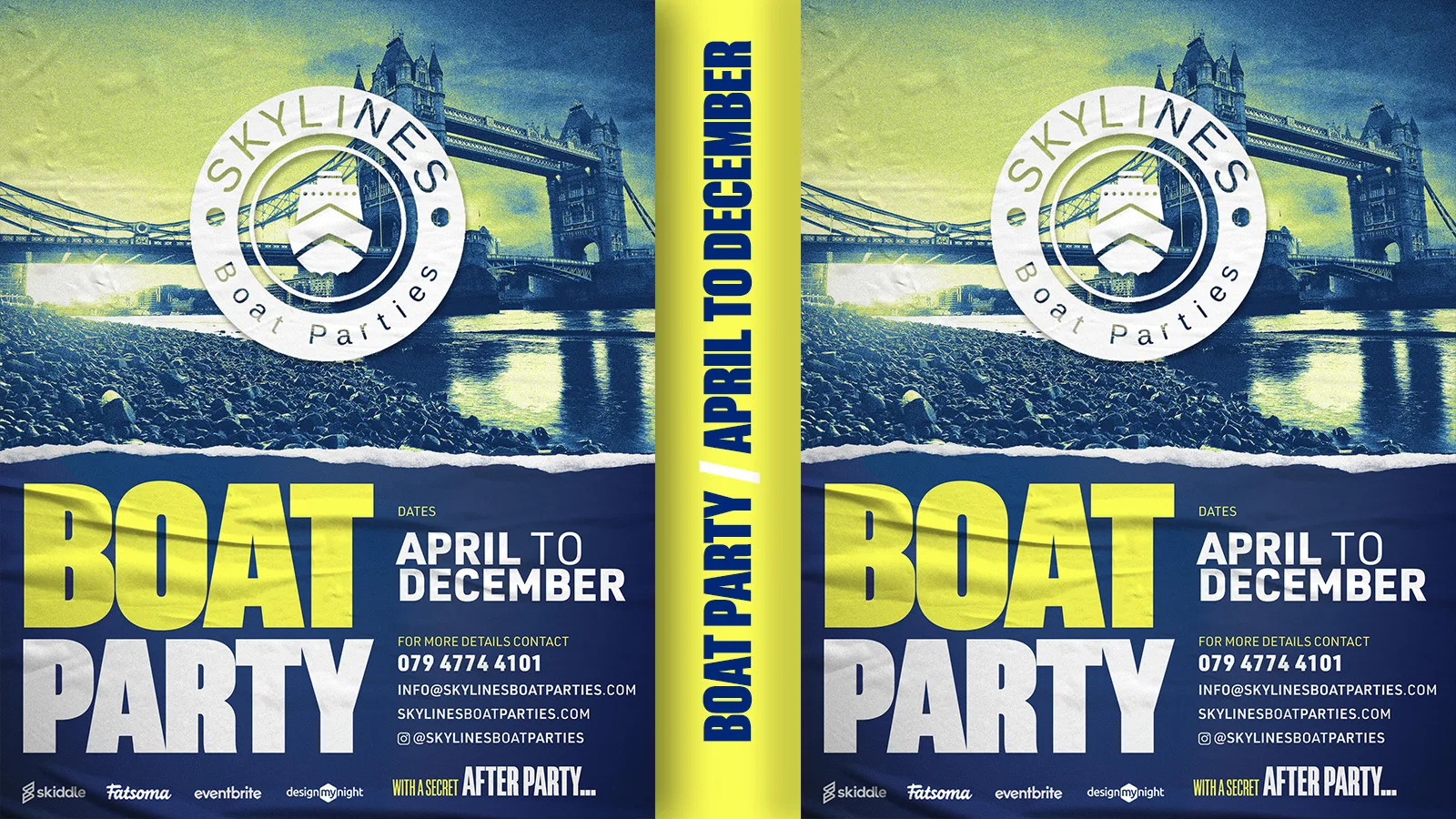 CELEBRATIONS ON THE THAMES WITH A SECRET AFTER PARTY at Crown Pier