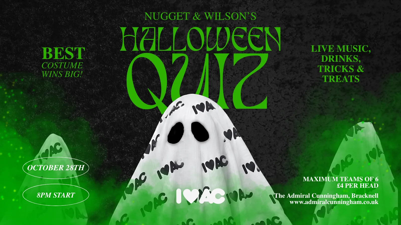Nugget & Wilson's: Halloween Music Quiz
