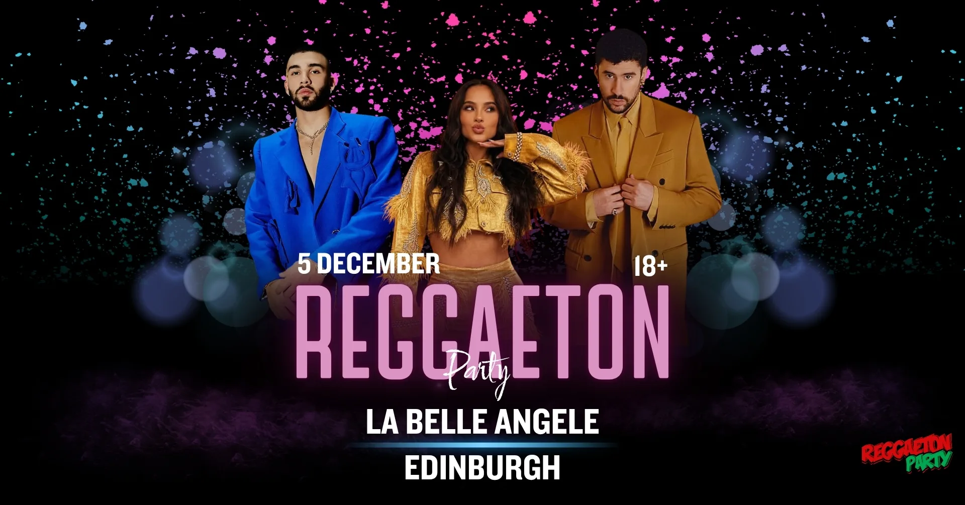 Reggaeton Party (Edinburgh) December 2026 at La Belle Angele