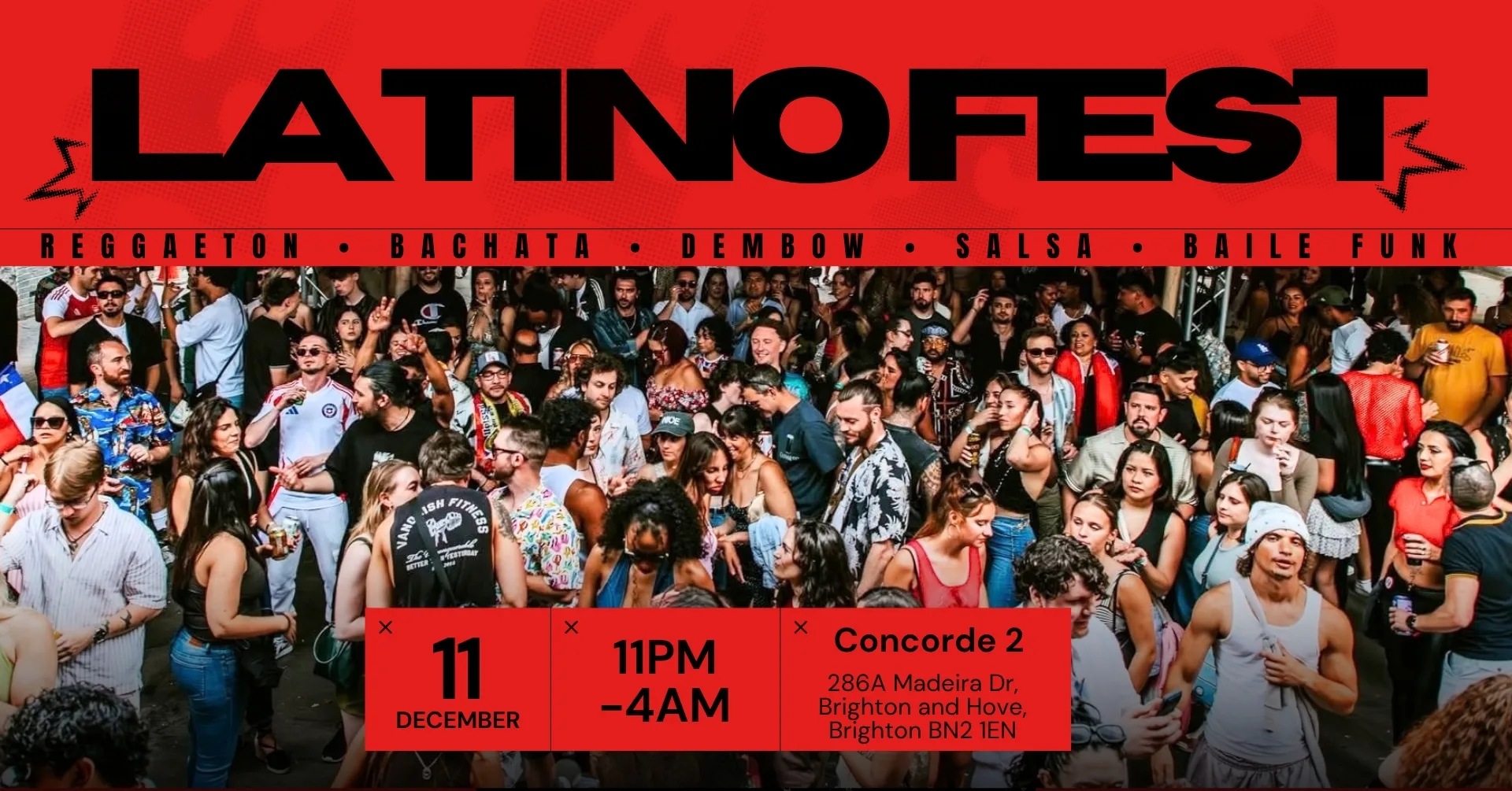 Latino Fest (Brighton) December 2026