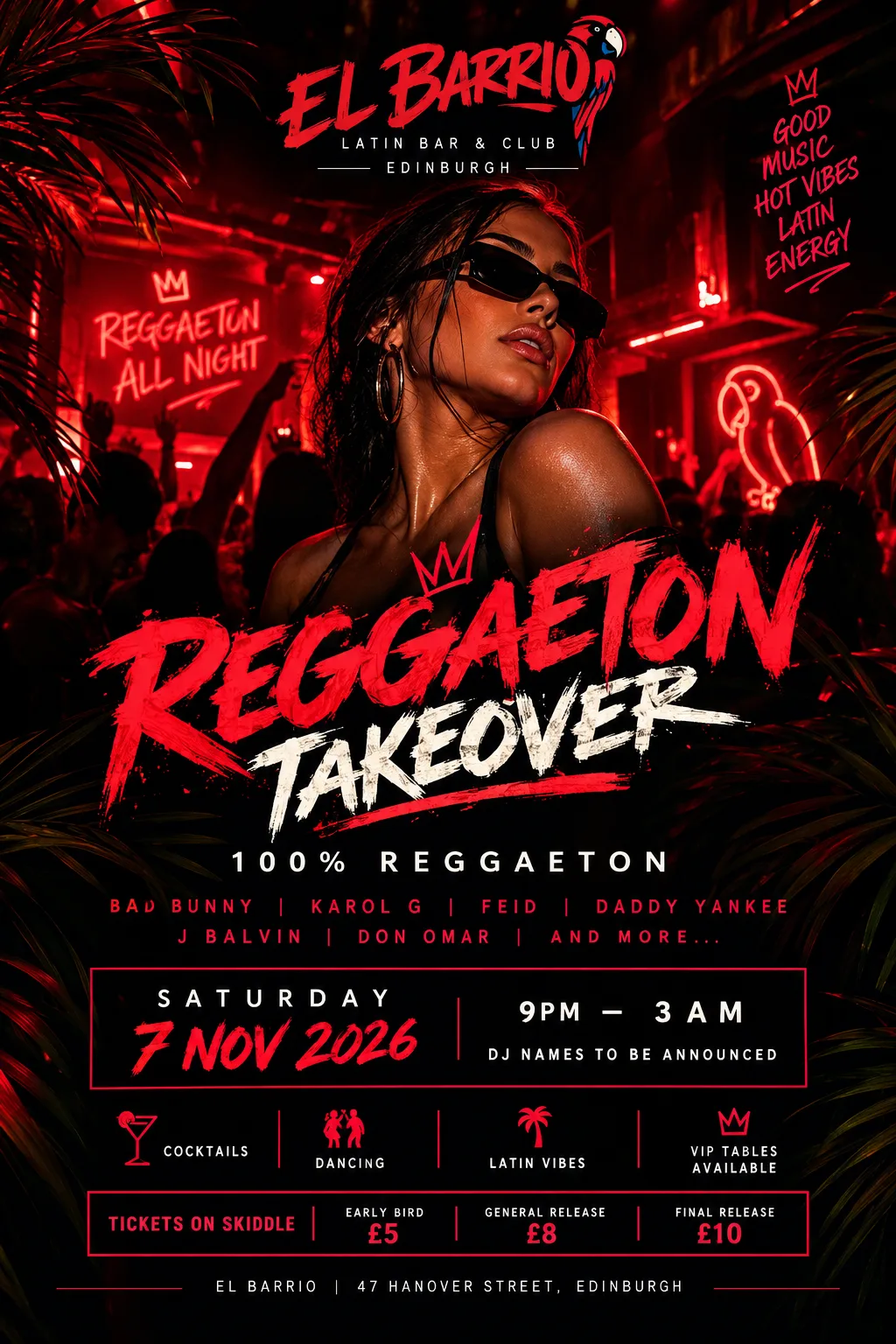 REGGAETON TAKEOVER at El Barrio Latino