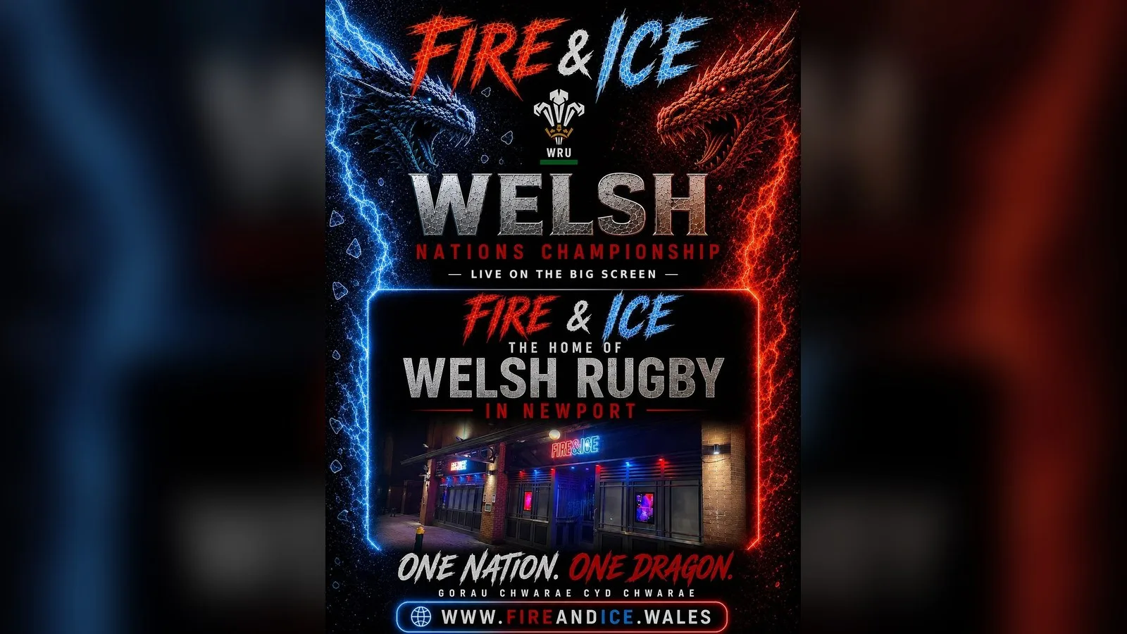 Wales v New Zealand: Rugby Fanzone | Fire & Ice Newport at Fire & Ice Newport