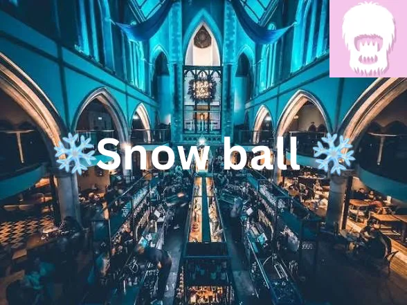 Snow Ball at Pitcher & Piano Nottingham
