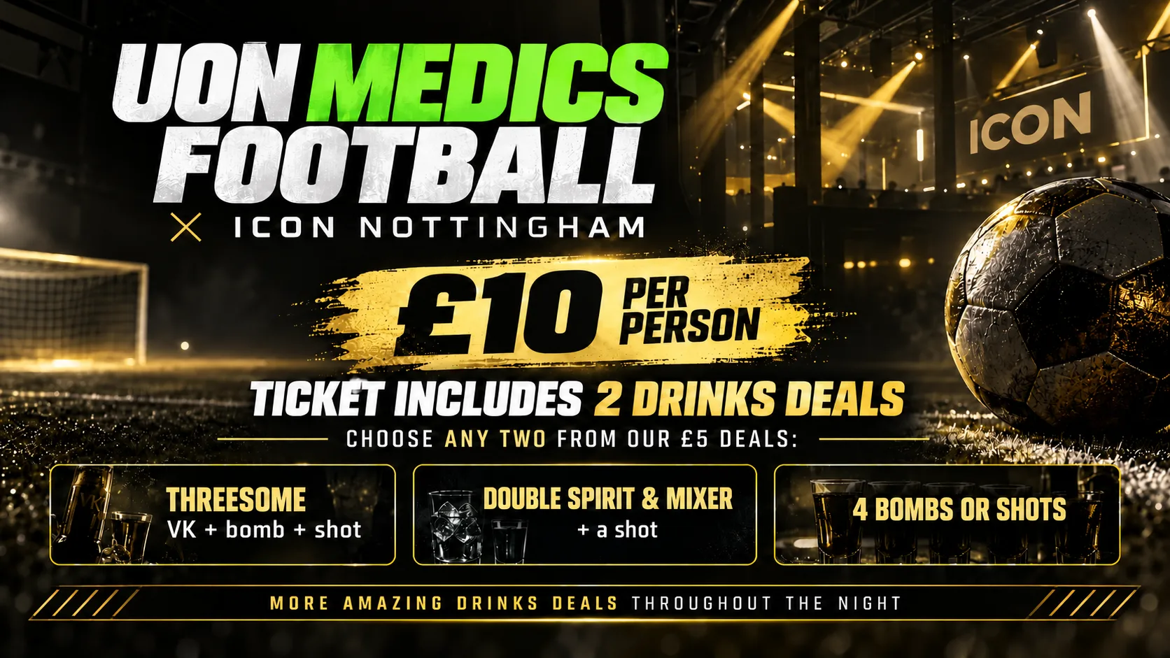 UON Medics Football After Party