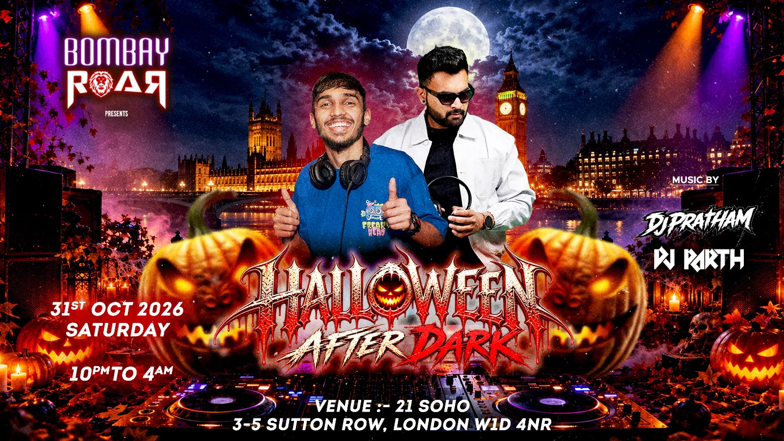 NEMEET PRESENTS : HALLOWEEN AFTER DARK at 21Soho