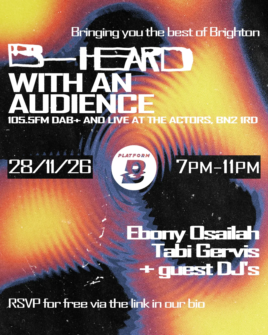 Platform B x B-Heard Live radio show