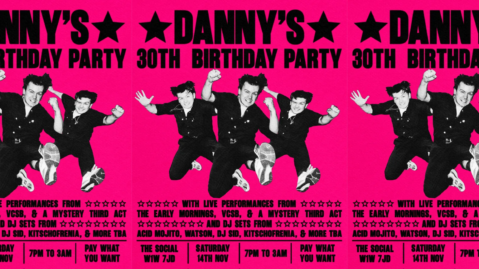 Duckie Sharp 30th Birthday